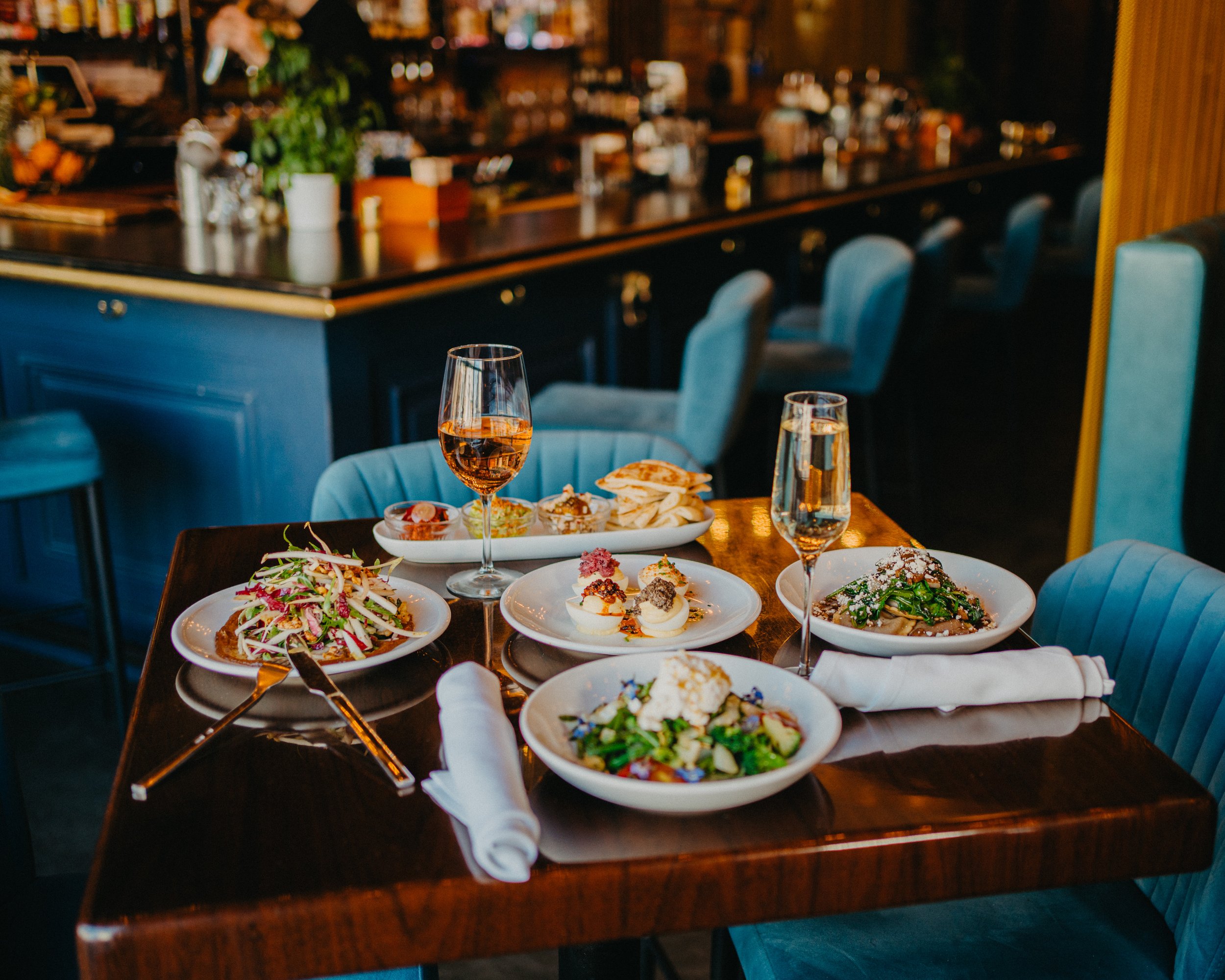 Photo of food on the table at The Linwood